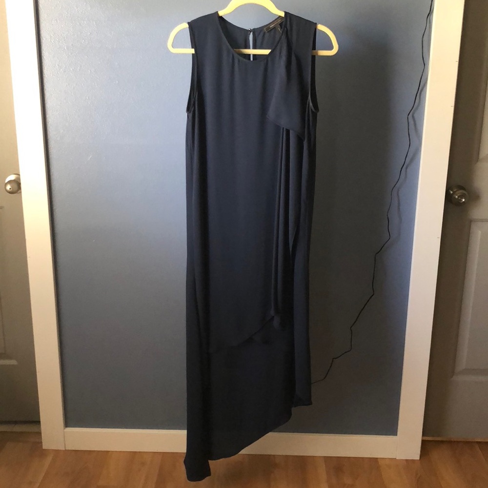 High low, flowy dress.